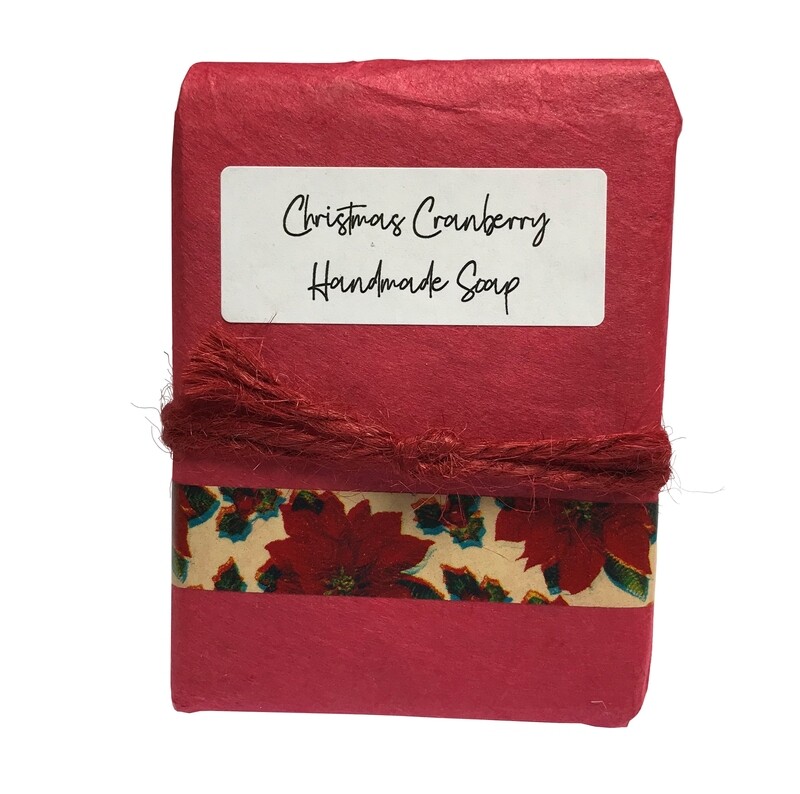 Christmas Cranberry  Soap