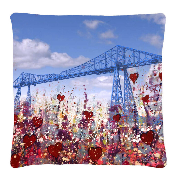 Transporter Bridge Cushion