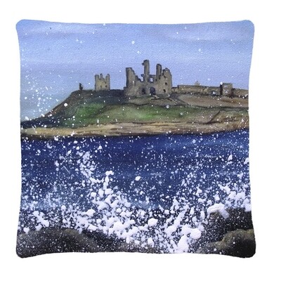 Dunstanburgh Castle Cushion