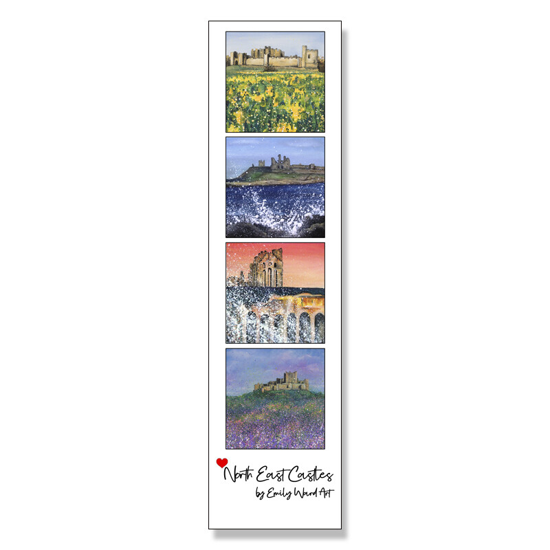 North East Castles Castles Book Mark