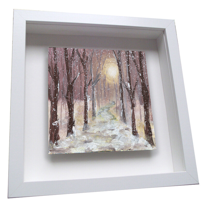 Winter Wonderland - Framed Ceramic Tile
