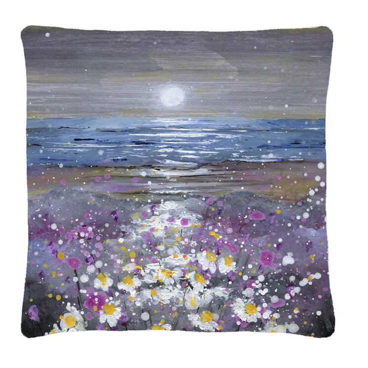 Moonlight on the Daisies Cushion