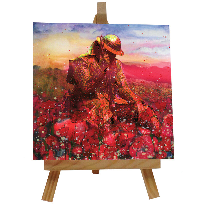 tommy-statue-gift-ceramic-tile-with-easel