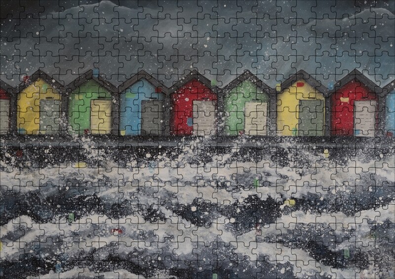 Blyth Beach Huts  Jigsaw