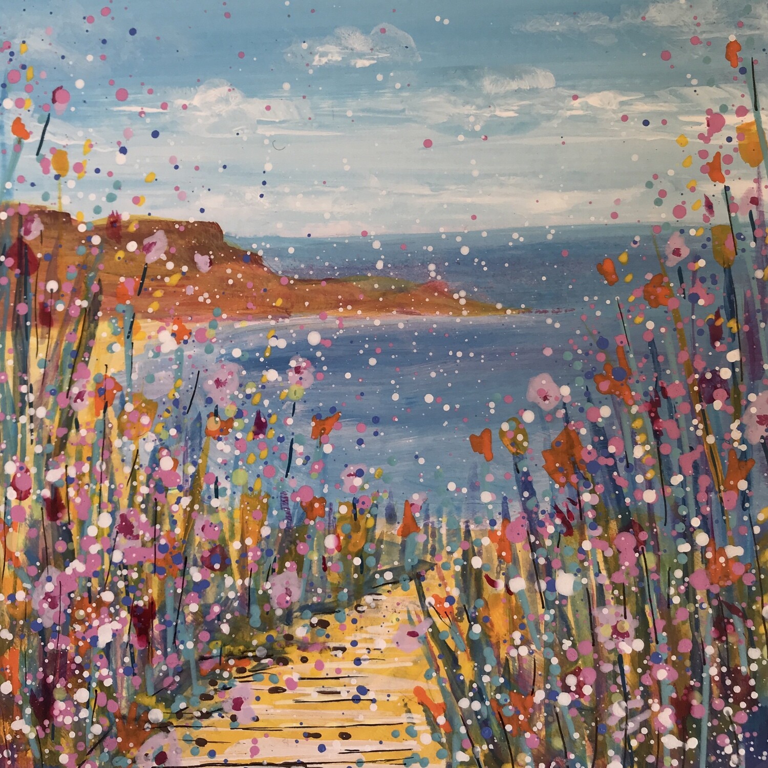 Happiness Original Painting