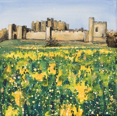 Emily Ward Alnwick Castle Canvas Print