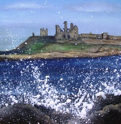 Emily Ward Dunstanburgh Castle Canvas print
