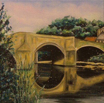 Felton Bridge Canvas Print