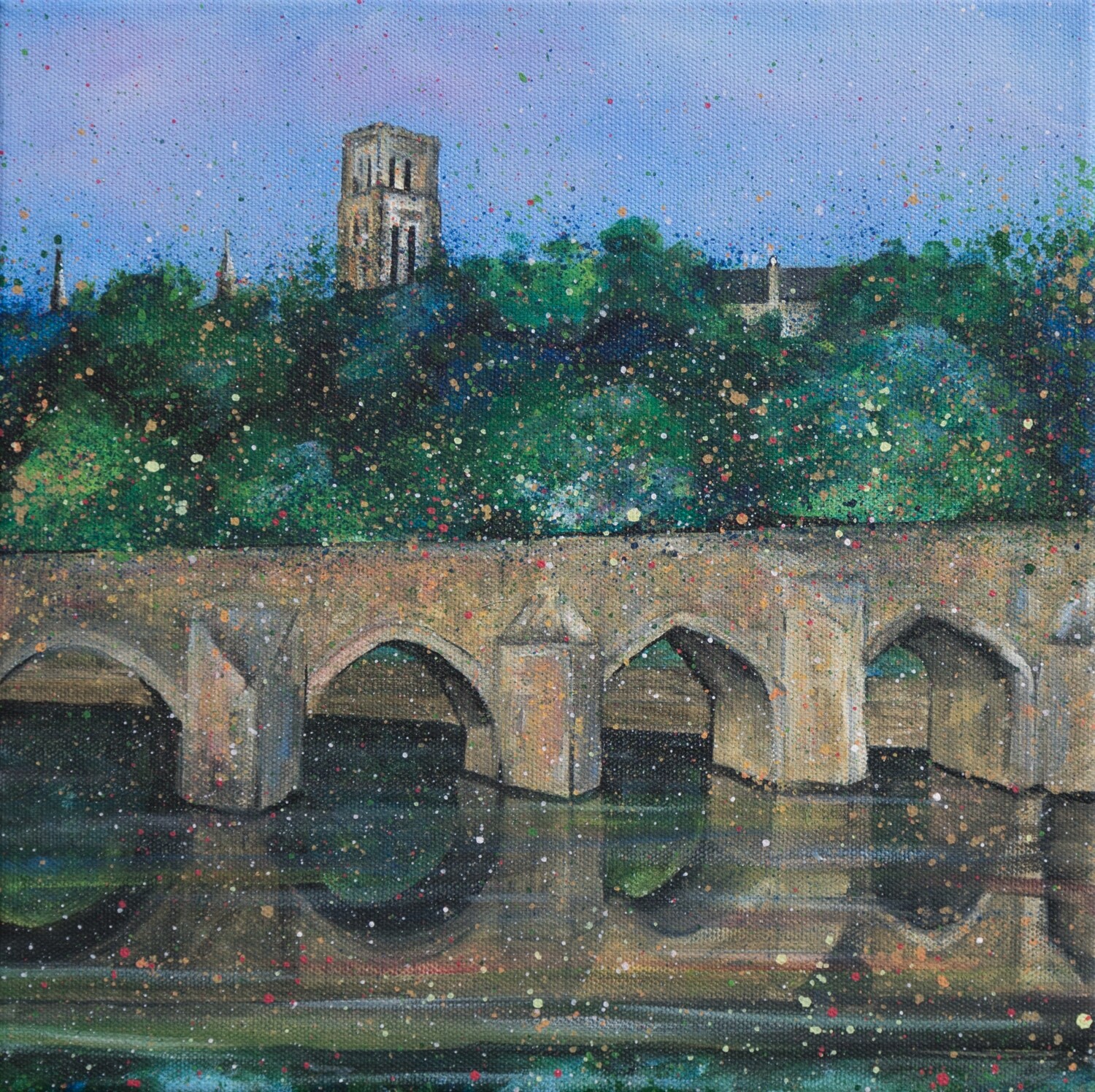 Emily Ward Elvet Bridge Canvas Print