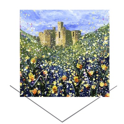 Warkworth Castle Greeting Card