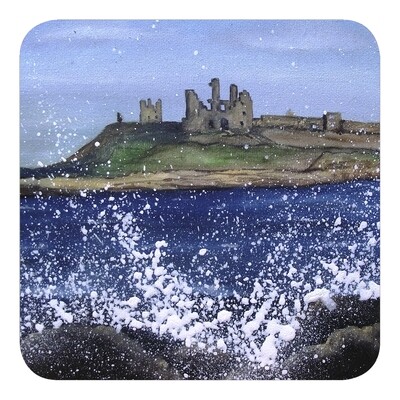 Dunstanburgh Castle Coaster