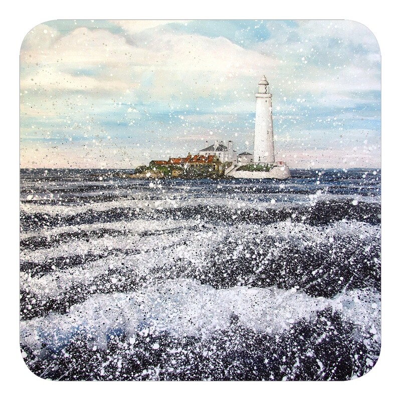 St Marys Lighthouse Coaster