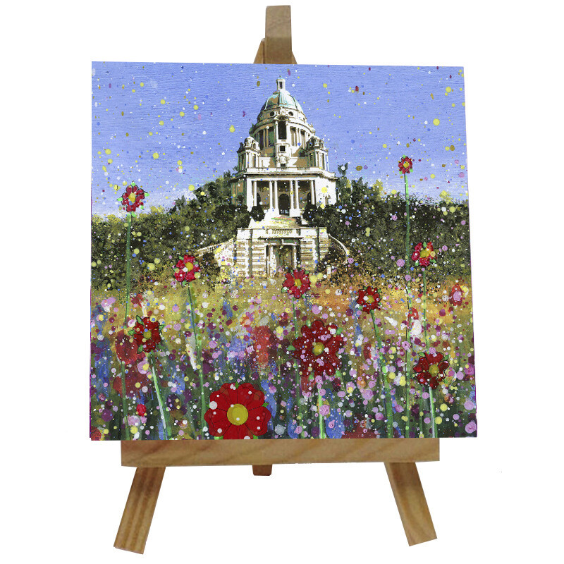 Ashton Memorial Ceramic tile with easel