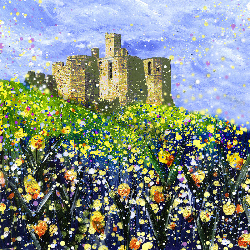Warkworth Castle  Canvas Print
