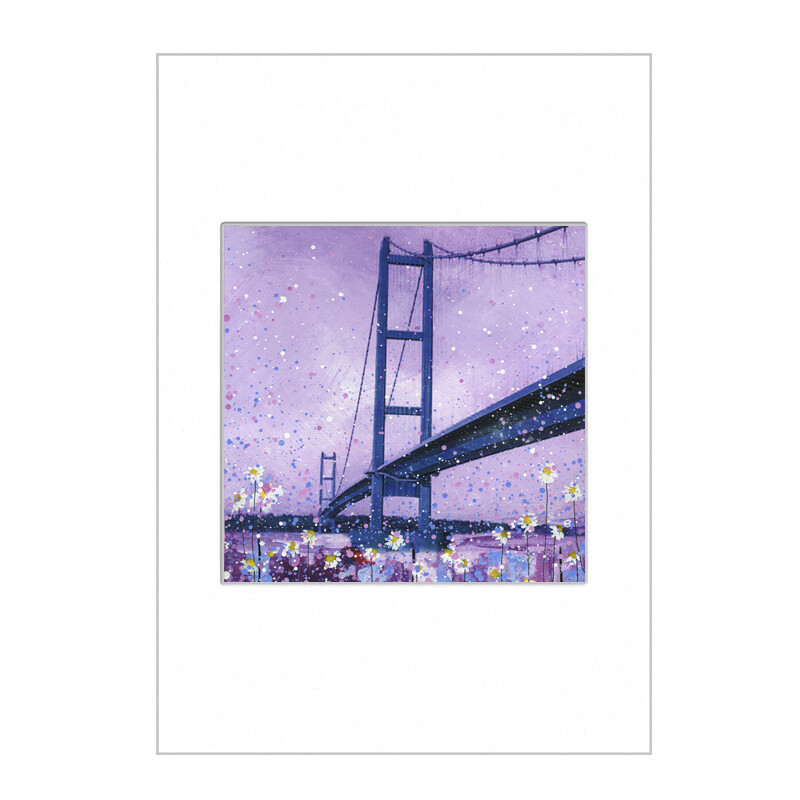 Humber Bridge Mini Print A4