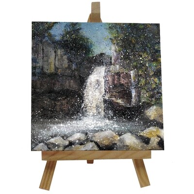 High Force Ceramic tile with easel