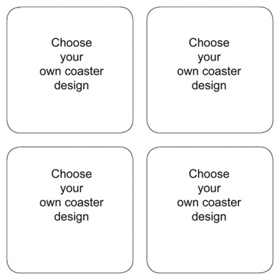Choose your Own Four Coasters in a Gift Box