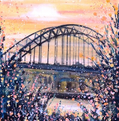 Emily Ward Tyne Bridge Canvas Print