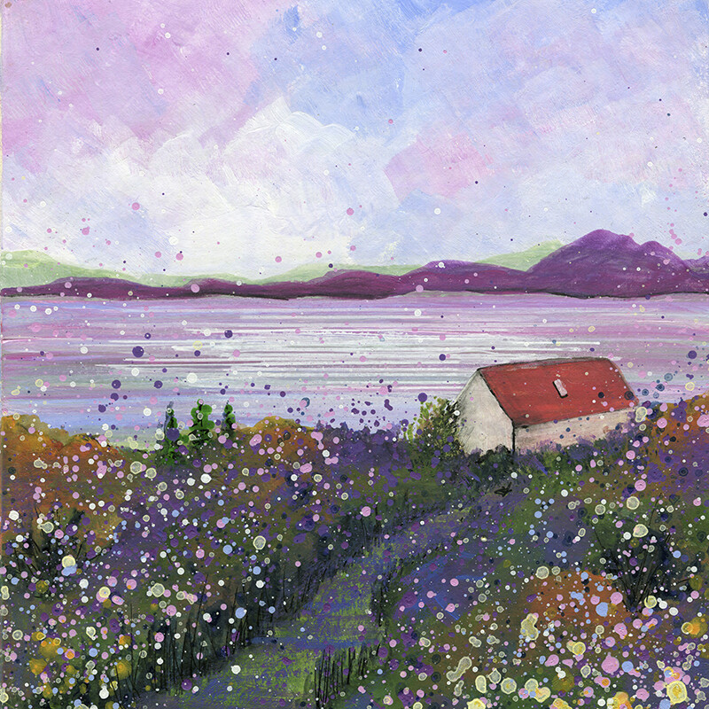 Highland Bothy  Original Painting