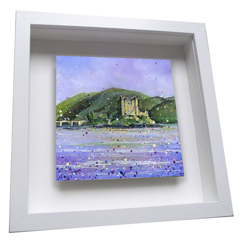 Eilean Donan Castle  - Framed Ceramic Tile