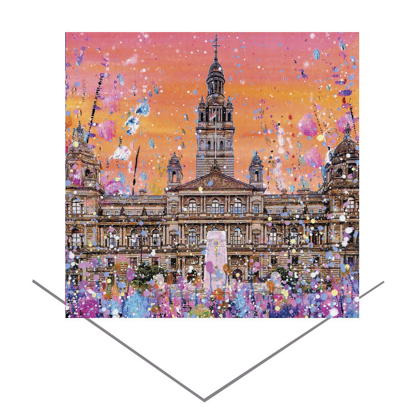 George Square Greeting Card