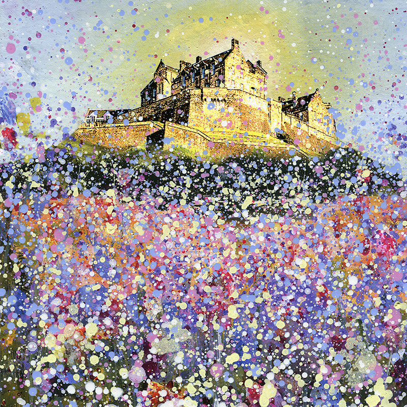 Edinburgh Castle  Canvas Print