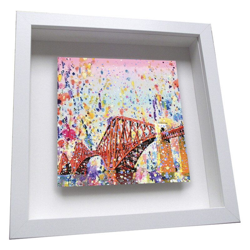 Forth Railway Bridge  - Framed Ceramic Tile