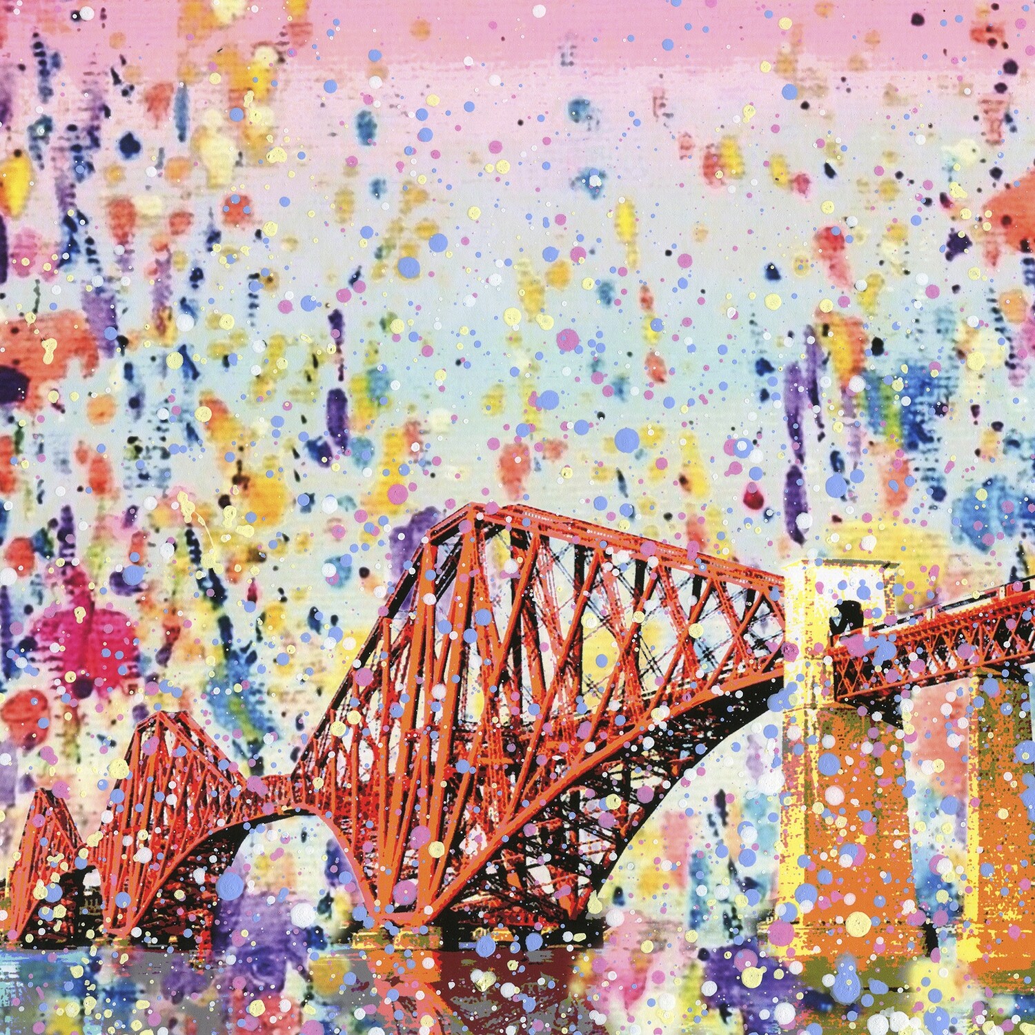 Forth Railway Bridge Canvas Print