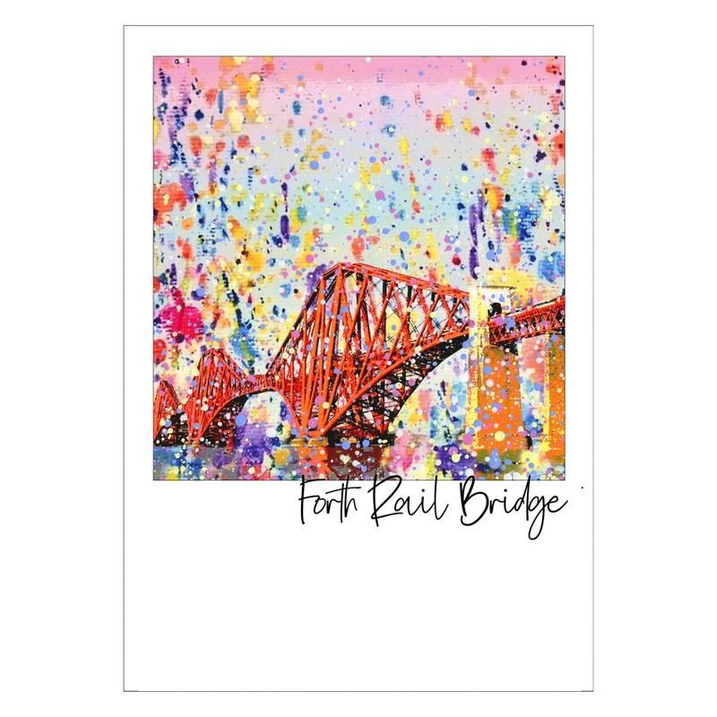 Forth Railway Bridge   Postcard