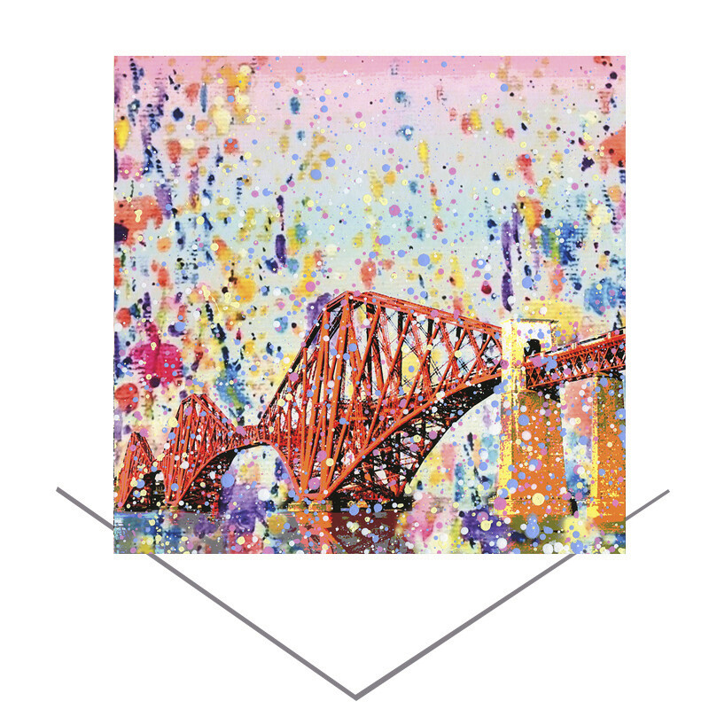 Forth Railway Bridge Greeting Card