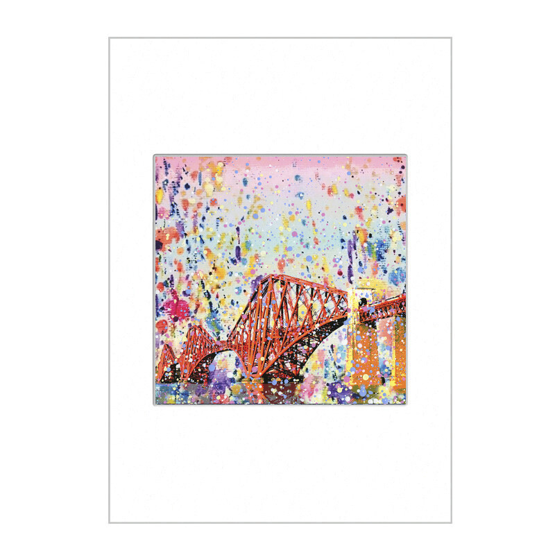 Forth Railway Bridge  Mini Print A4