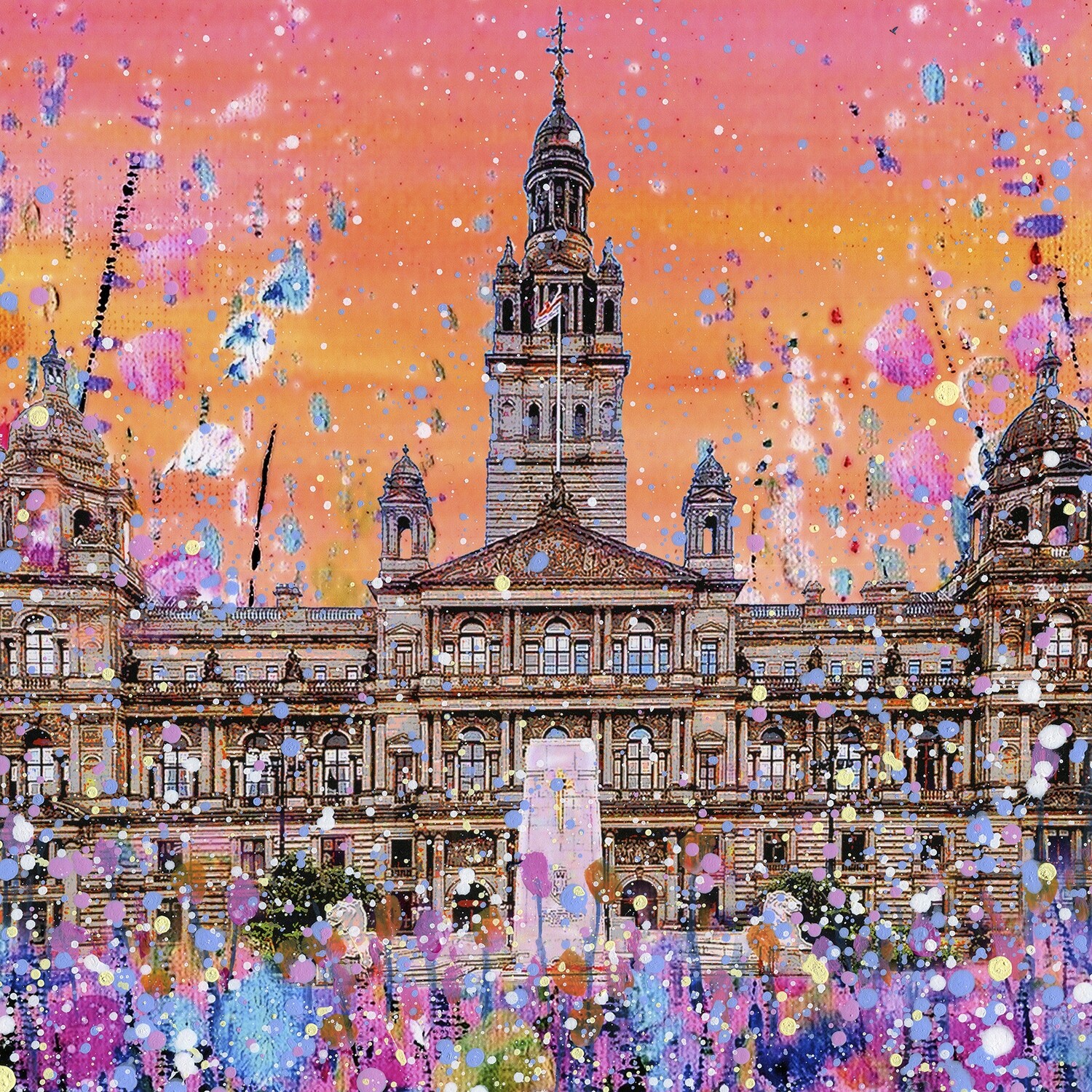 George Square Canvas Print