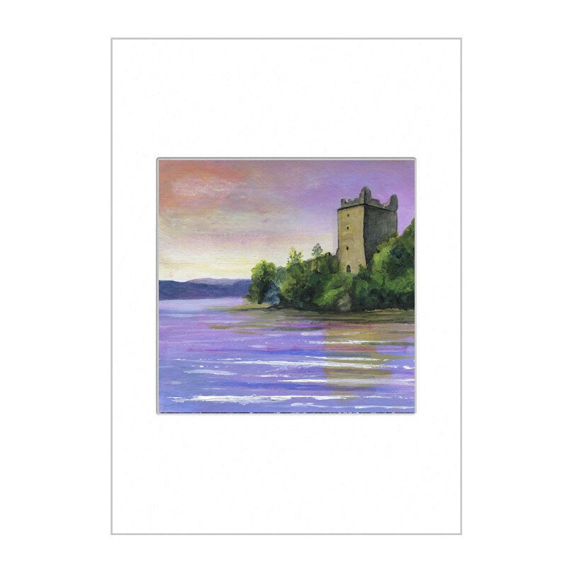 Urquhart Castle  Mini Print A4