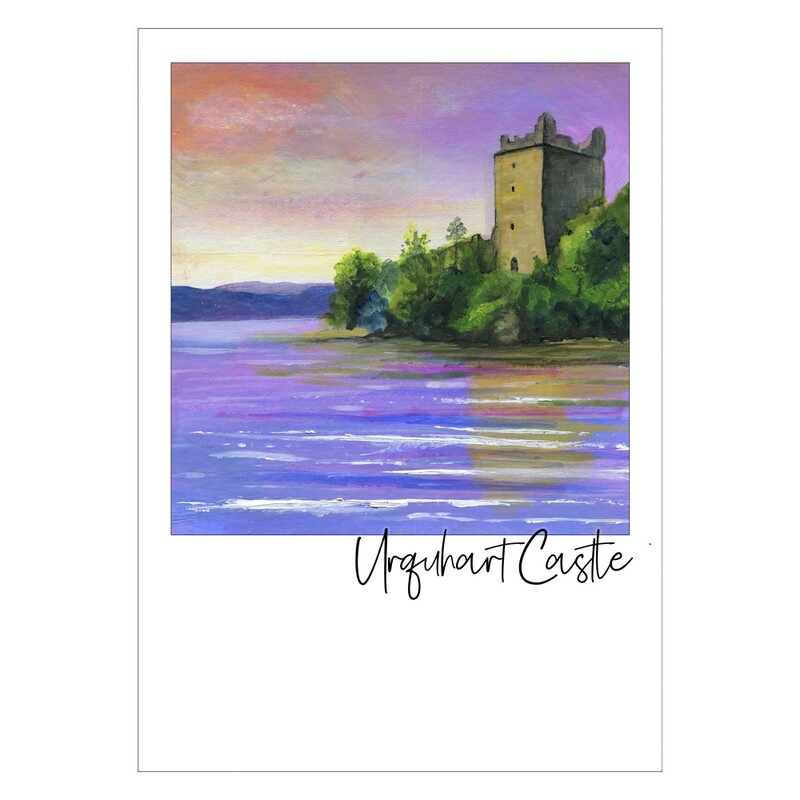 Urquhart Castle Postcard