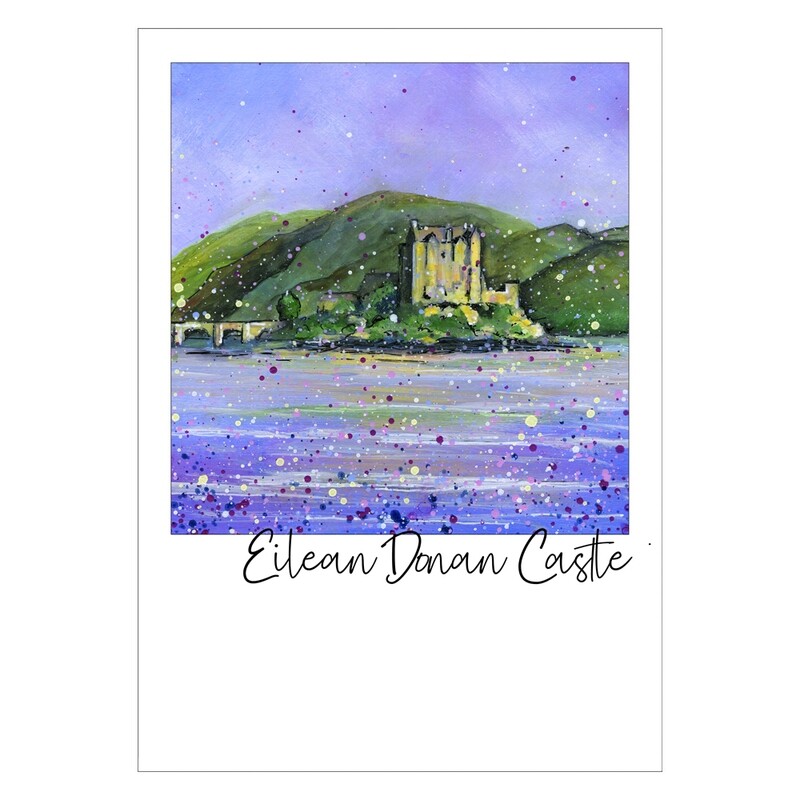 Eilean Donan Castle   Postcard