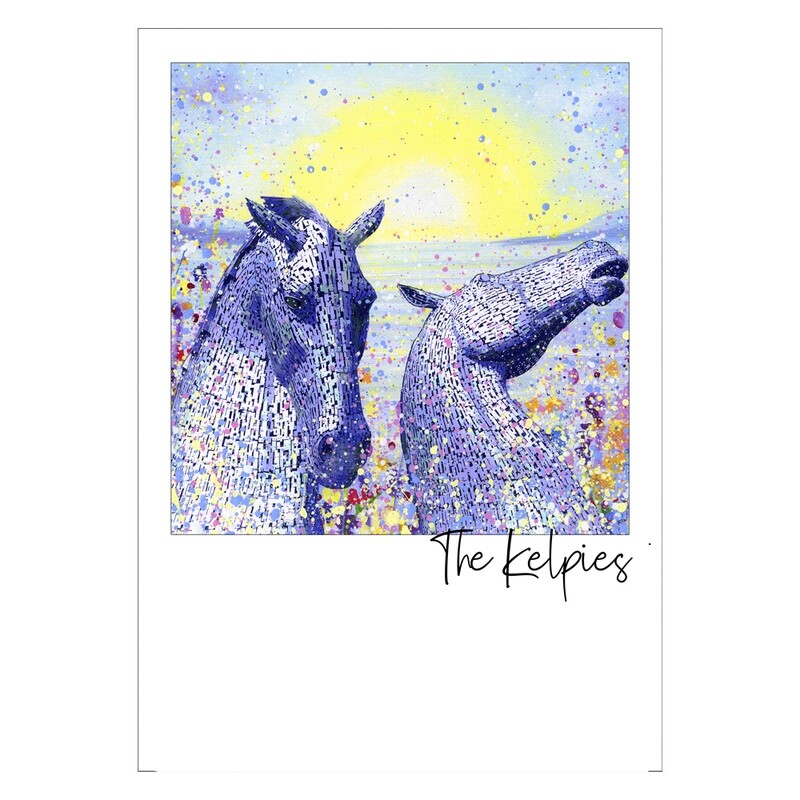 The Kelpies   Postcard