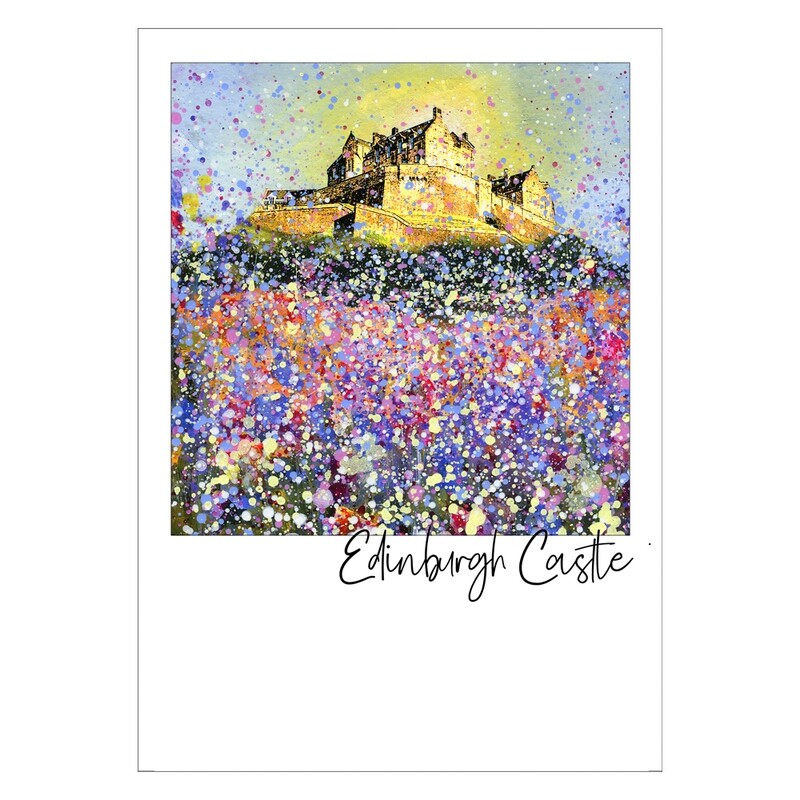 Edinburgh Castle  Postcard