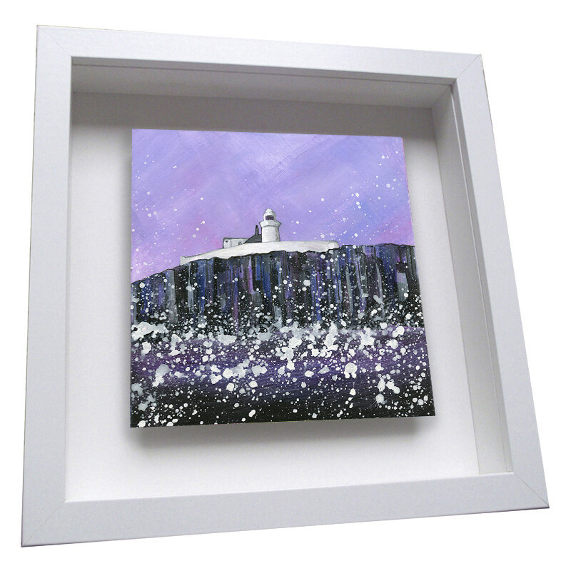 Inner Farne Islands Lighthouse  Ceramic Tile