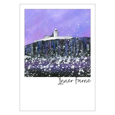 Inner Farne Island Lighthouse Postcard