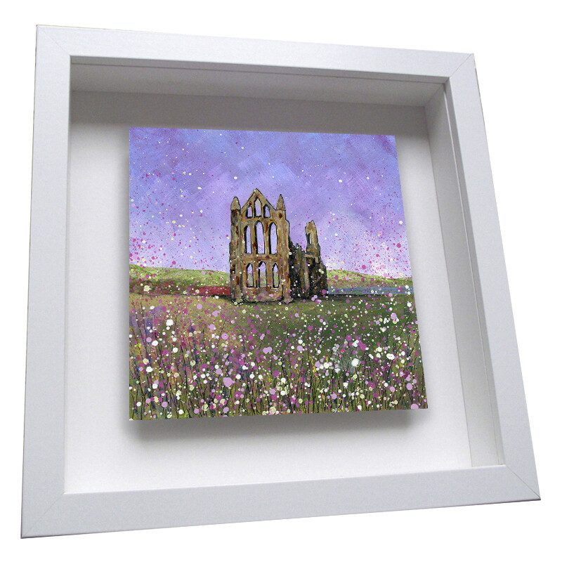 Whitby Abbey   - Framed Ceramic Tile