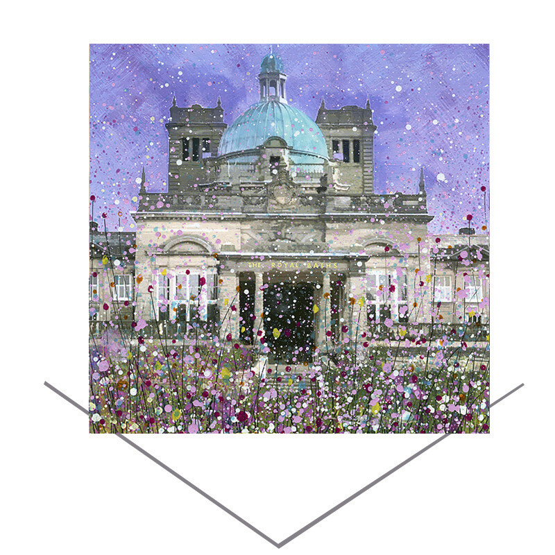 Harrogate Royal Baths Greeting Card