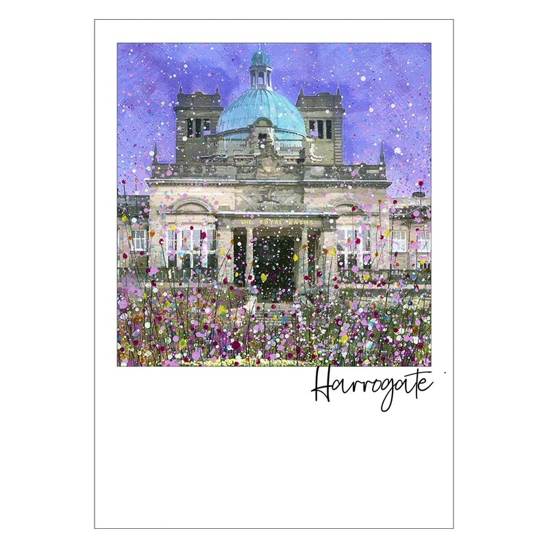 Harrogate Royal Baths Postcard