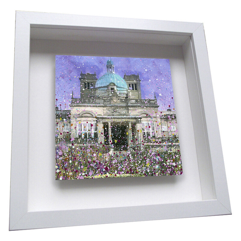 Harrogate Royal Baths  - Framed Ceramic Tile