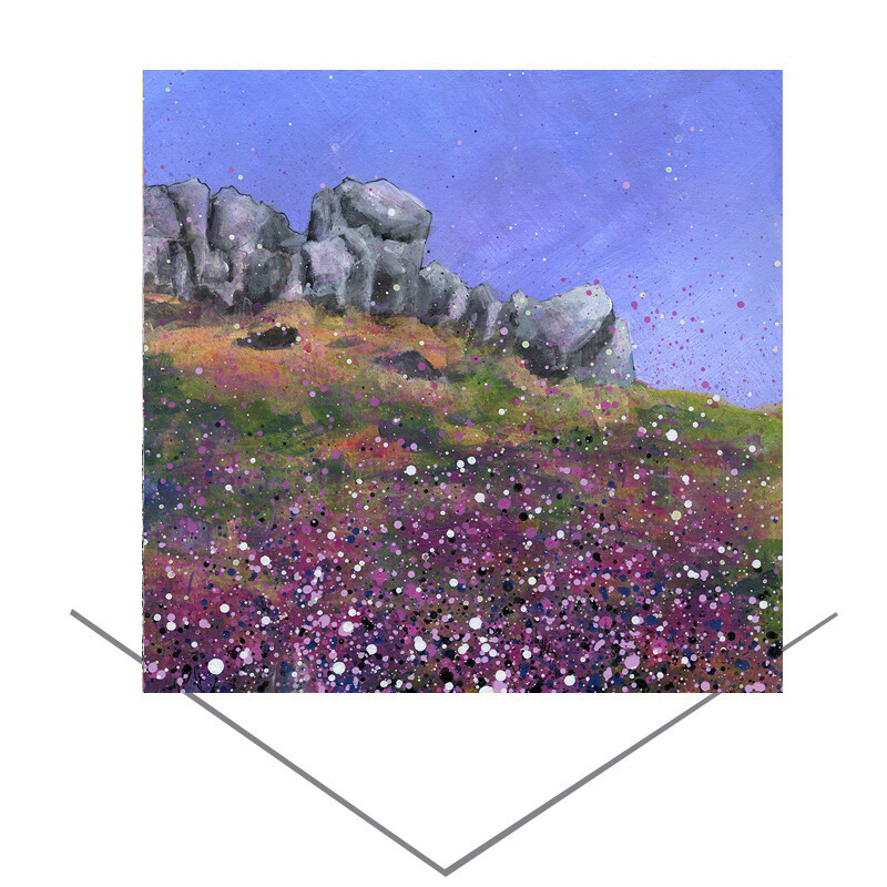 Ilkley Moor Greeting Card