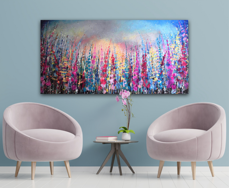 Summer Rectangular Canvas Print