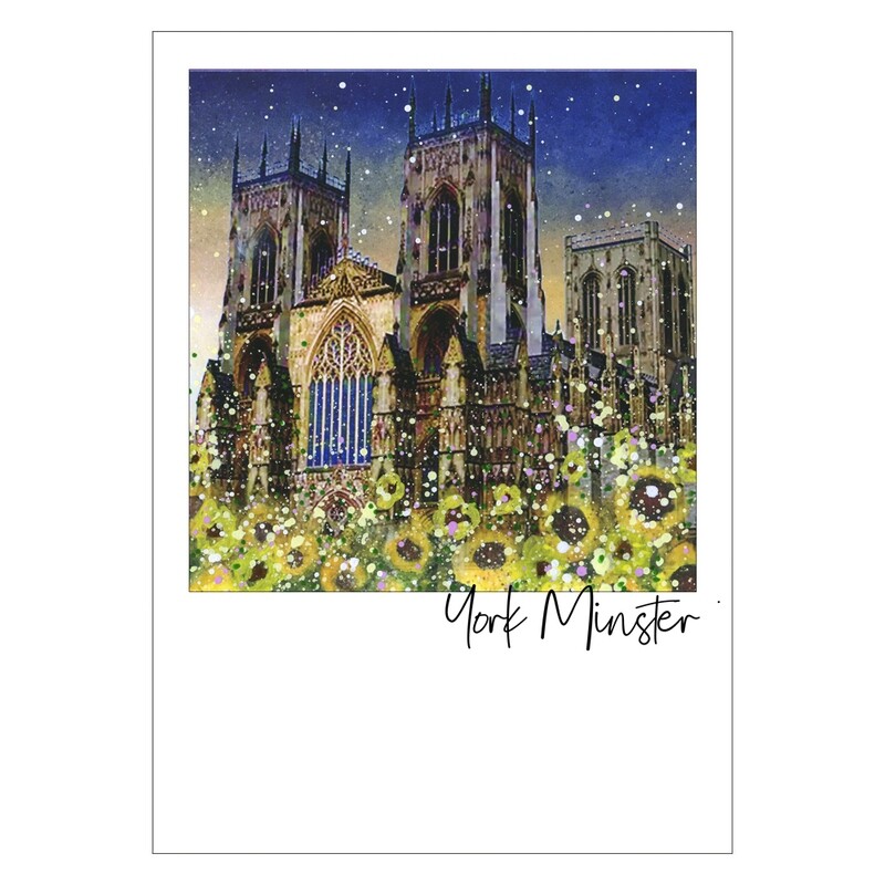 York Minster Postcard