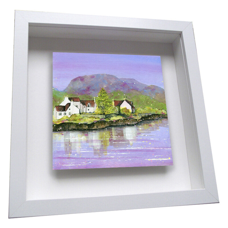 Plockton Framed Ceramic Tile