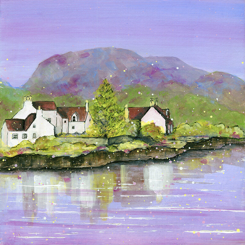 Plockton Canvas Print