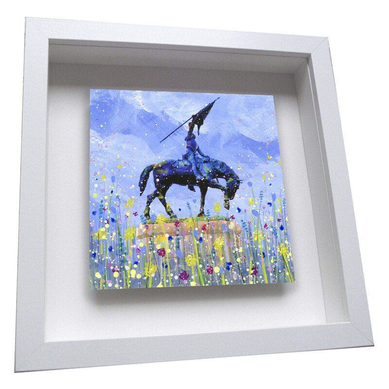 1514 Memorial, Hawick Framed Ceramic Tile