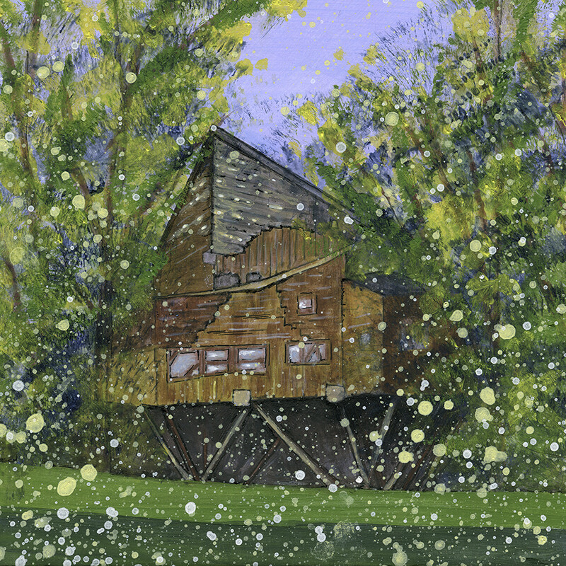 The Alnwick Garden Treehouse  Canvas Print